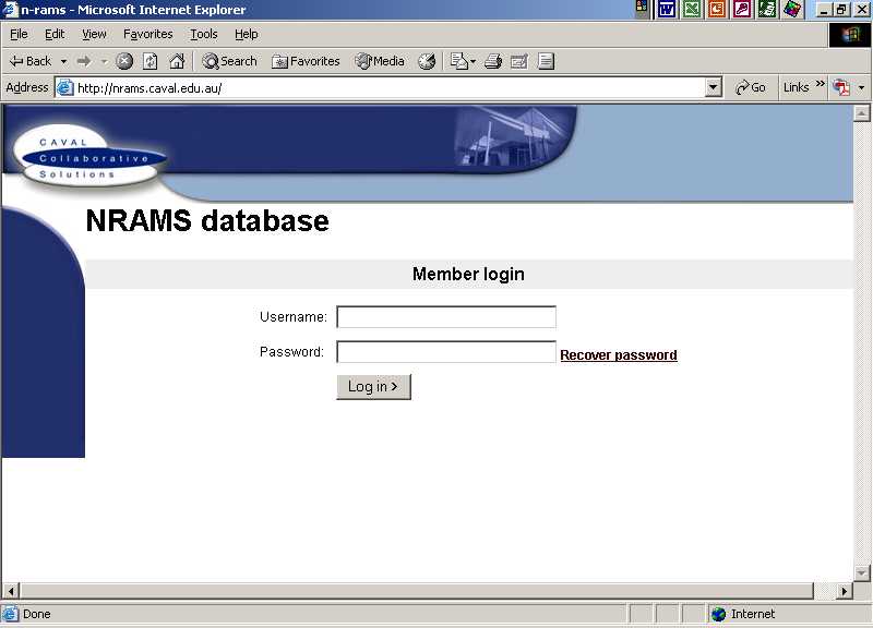 Member Login