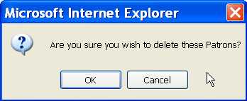 Confirm Delete